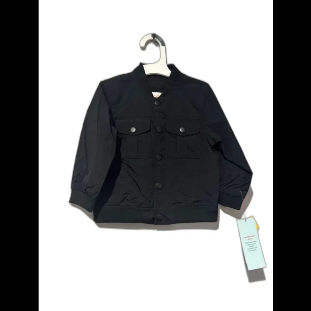 Button Up Bomber Jacket 18 Months
